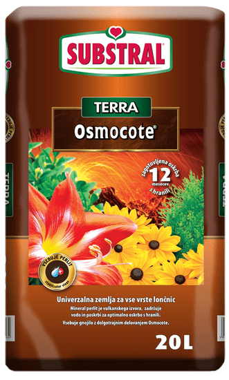 Substral Terra Osmocote zemlja za lončnice, 20 l