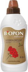 BROS Bopon - naravni vermikompost za pelargonije in balkonske rastline 500 ml