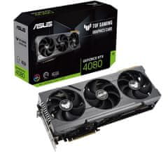 ASUS TUF Gaming GeForce RTX4080 grafična kartica, 16 GB GDDR6X (90YV0IB1-M0NA00)