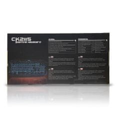 Crono CK2115 - igralna tipkovnica s 3 barvami osvetlitve, USB, CZ / SK, črna