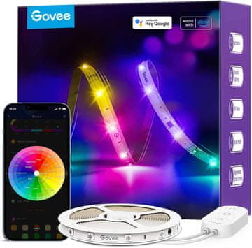Govee Strip Light Basic svetlobni trak, LED, RGBIC, 5 m