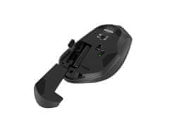 Natec optična miška SISKIN 2/1600 DPI/Office/Optical/Right-handed/Wireless USB + Bluetooth/Black