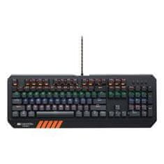 Canyon Gaming Keyboard HAZARD GK-6 US layout, žična, mehanska s svetlobnimi učinki, 104 tipke, 10 vrst osvetlitve