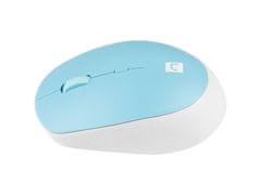 Natec Optična miška HARRIER 2/1600 DPI/Office/Optical/Wireless Bluetooth/Light Blue