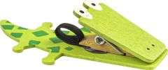 Krokodil, lesen zatič z magnetom in zanko za svinčnik