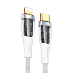 Joyroom Kabel s pametnim stikalom USB-C - iPhone Lightning 1,2 m - bel