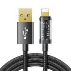 Joyroom kabel usb type c - lightning fast charging power delivery 20 w 1,2 m črn (s-ul012a12)
