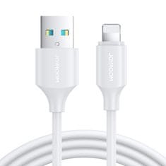 Joyroom Kabel za polnjenje in prenos podatkov iPhone USB - Lightning 2,4A, 2 m, bel