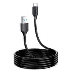 Joyroom Kabel USB za polnjenje in prenos podatkov USB - USB Type C 3A 2m črn