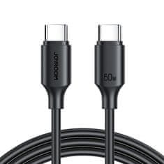 Joyroom kabel usb-c - usb-c 480mb/s 60w 1m črn (s-cc060a9)