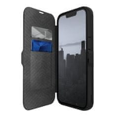 RAPTIC x-doria urban folio case iphone 14 flip cover črna