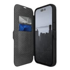 RAPTIC x-doria urban folio case iphone 14 pro flip cover črna