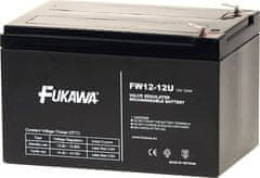 Fukawa Svinčeni akumulator FW 12-12 U za UPS / AEG/ / Powerware/ 12V/ 12Ah/ 5 let življenjske dobe/ Faston F2-6,3mm