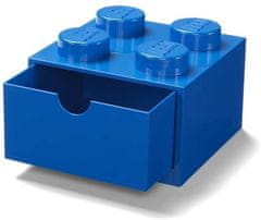 LEGO Škatla za shranjevanje miza 4 s predalom - modra