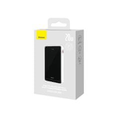 BASEUS Powerbank z brezžičnim polnjenjem MagSafe 10000mAh 20W kabel USB-C 0,5m bel