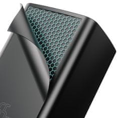 BASEUS Hitri omrežni polnilnik GaN2 Pro USB USB-C QC PD 65 W, črn