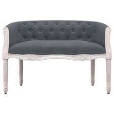 Vidaxl Klop temno siva 98x56x69 cm žamet