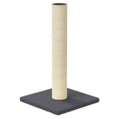 Vidaxl Mačji praskalnik temno siv 22x22x45 cm