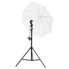 Vidaxl VidaXL Komplet za foto studio z lučmi, ozadjem in reflektorjem