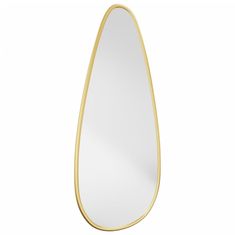 Vidaxl Stensko ogledalo zlato 50x20 cm