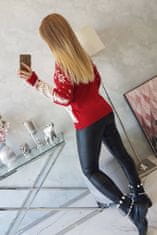 Kesi Ženska torba božični pulover z Božičkom Claus Intimno rdeča univerzalna