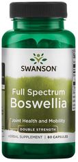 Swanson Full Spectrum Boswellia, 800 mg dvojne moči, 60 kapsul