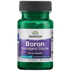 Swanson Boron iz Albion Boroganic Glycine (Bor glicinat), 6 mg, 60 kapsul