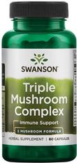 Swanson Triple Mushroom Standardized Complex (Maitake, Reishi, Shiitake), 60 kapsul