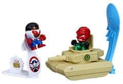Avengers Stunt Squad Captain Amerika proti rdeči lobanji igrača