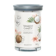 Yankee Candle Aromatična sveča Signature tumbler velika Coconut Beach 567 g