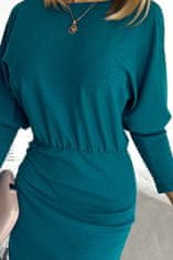 Numoco Ženska mini obleka Lara morsko modra S