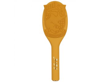 sarcia.eu Harry Potter Hufflepuff Krtača za lase, krtača za razčesavanje, okrogla, rumena, jazbec