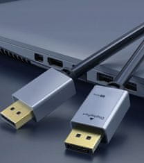 Izoksis DisplayPort kabel DP-DP 4K 60Hz 2m HD