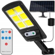 Malatec Solarna 120 LED COB cestna svetilka s PIR sezorjem gibanja + daljinec 2