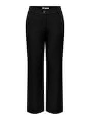 ONLY Ženske hlače ONLLANA-BERRY Straight Fit 15267759 Black (Velikost 34)