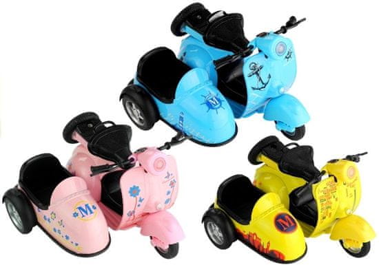 shumee Igra Modeli motornih koles 3 Colors Rides Lights 1:14