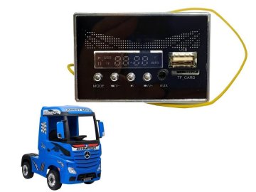 shumee Avtomobilska glasbena plošča za baterijo HL358 Actros