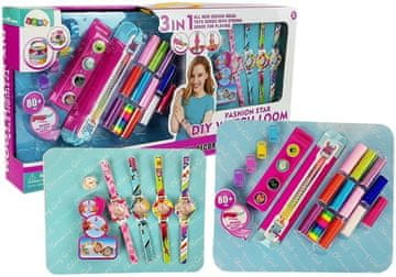 shumee Komplet za izdelavo ur DIY 80 kosov