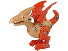 Lean-toys Set dinozavra z jajcem in izvijačem, Pterodactyl