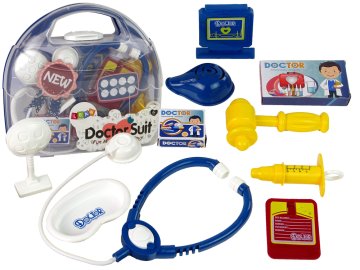 Lean-toys Zdravniški set v kovčku