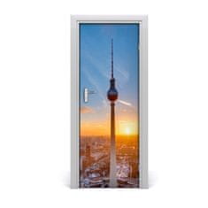 tulup.si Tapete na vratih Televizijski stolp 75x205 cm