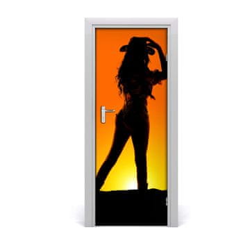 tulup.si Tapete na vratih Slika kaubojka