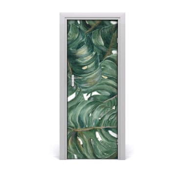 tulup.si Samolepilni tapete na vratih Monstera