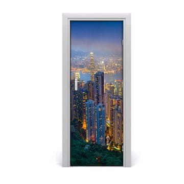 tulup.si Tapete na vratih Hong kong ponoči