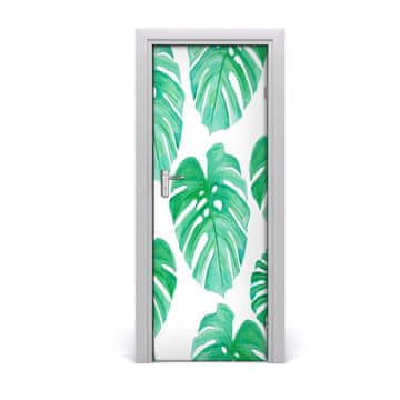 tulup.si Samolepilni tapete na vratih Monstera