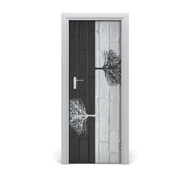 tulup.si Nalepka na vratih Drevesa na steni