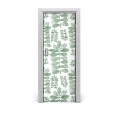 tulup.si Samolepilni tapete na vratih Evkaliptusa listi