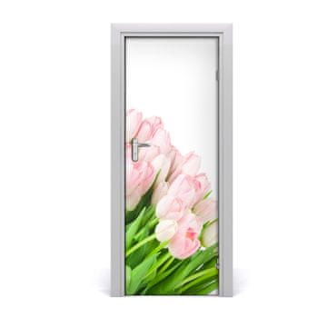 tulup.si Nalepka na vratih Roza tulipani