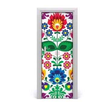 tulup.si Samolepilni tapete na vratih Etnične vzorec