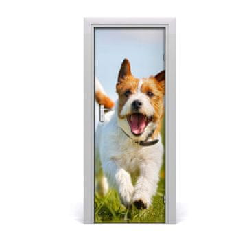 tulup.si Nalepka na vratih Jack russell pes